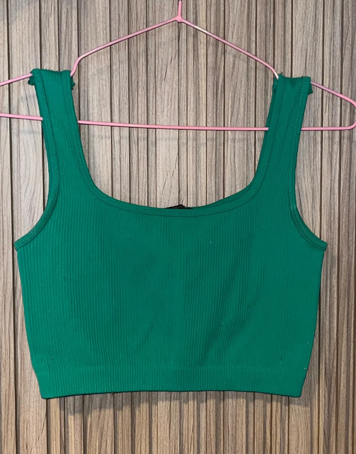 Usado por Karina Zamora, Top Verde , talla L