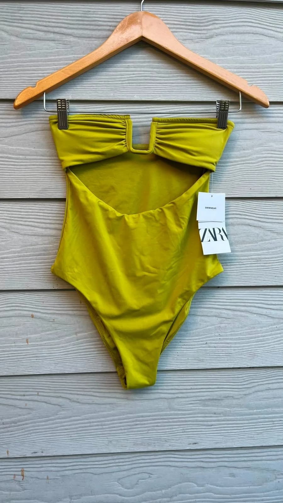 Usado por Rosario Jorquera, Body/traje de baño Zara, talla S