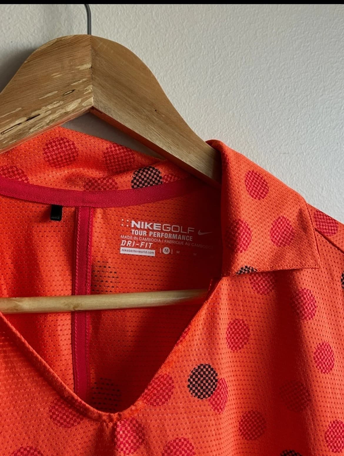Usado por Fernanda Fortunati , Polera Nike Golf , talla M