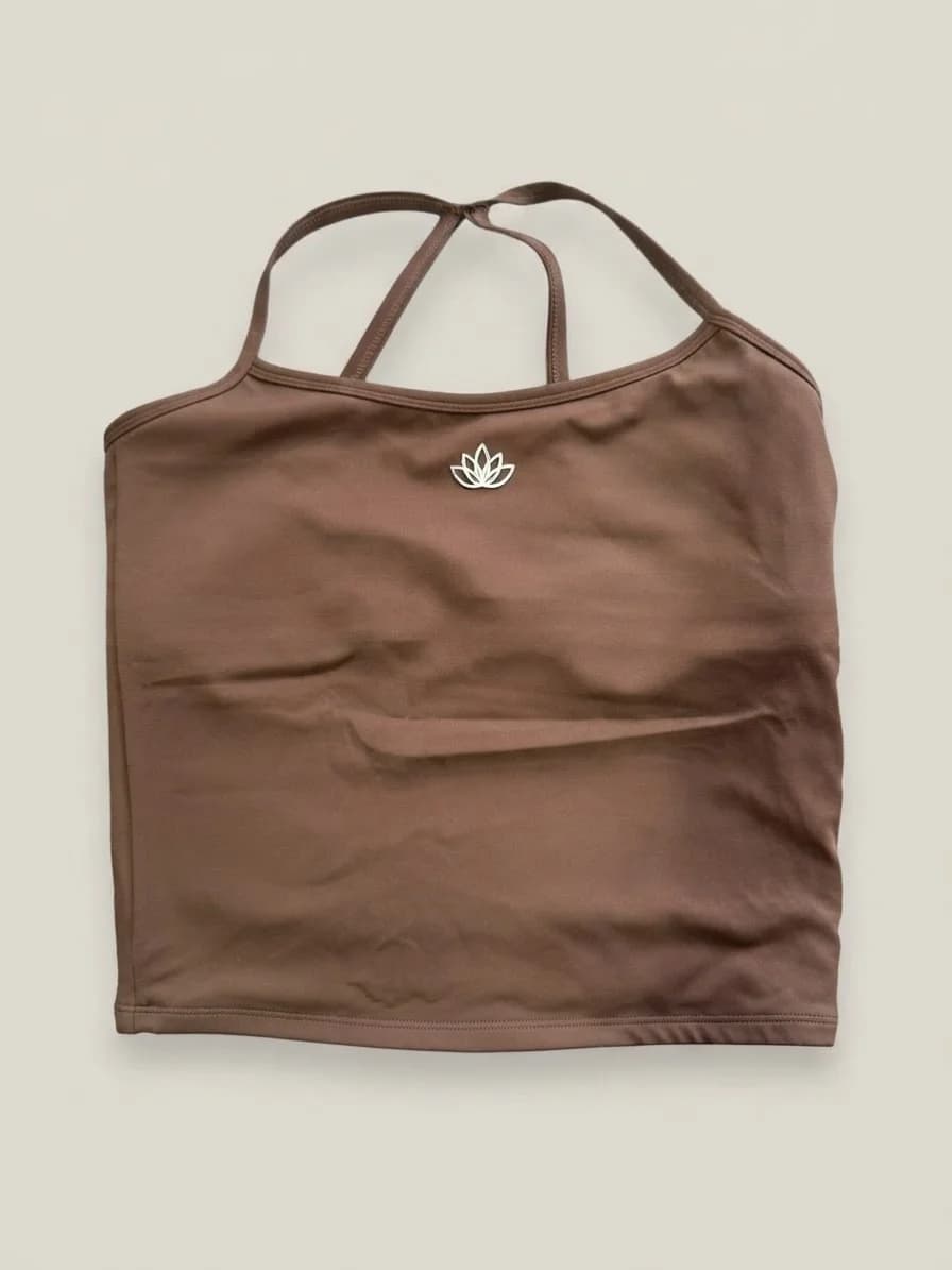 Usado por mariajosé mujica pironi, Top deportivo cafe , talla M