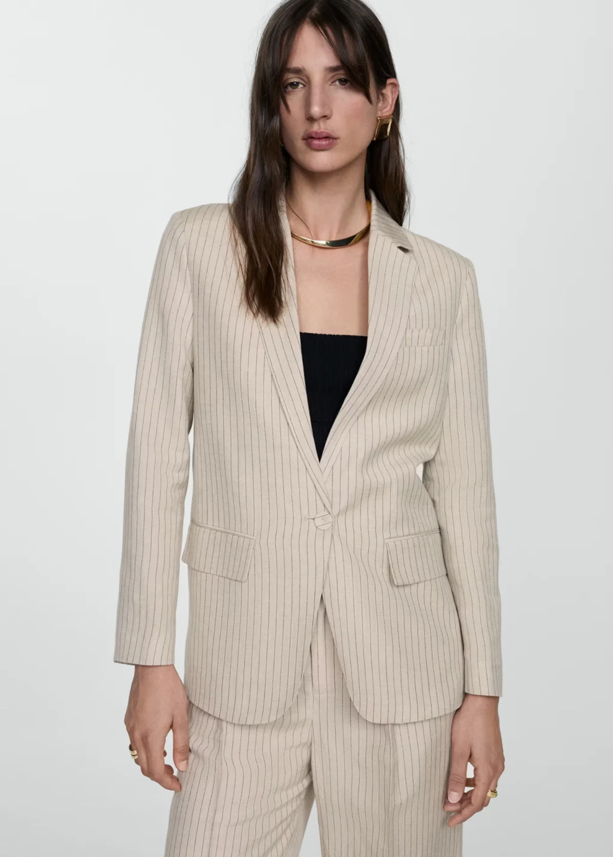 Blazer Traje Rayas — foto 1