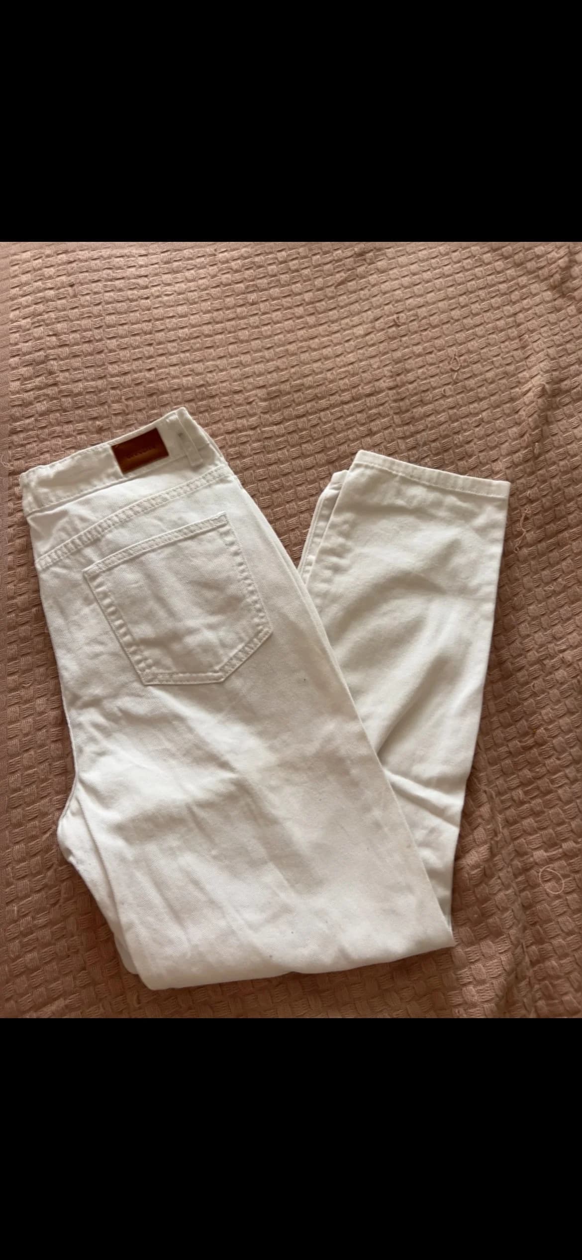 jeans blancos mom — foto 1