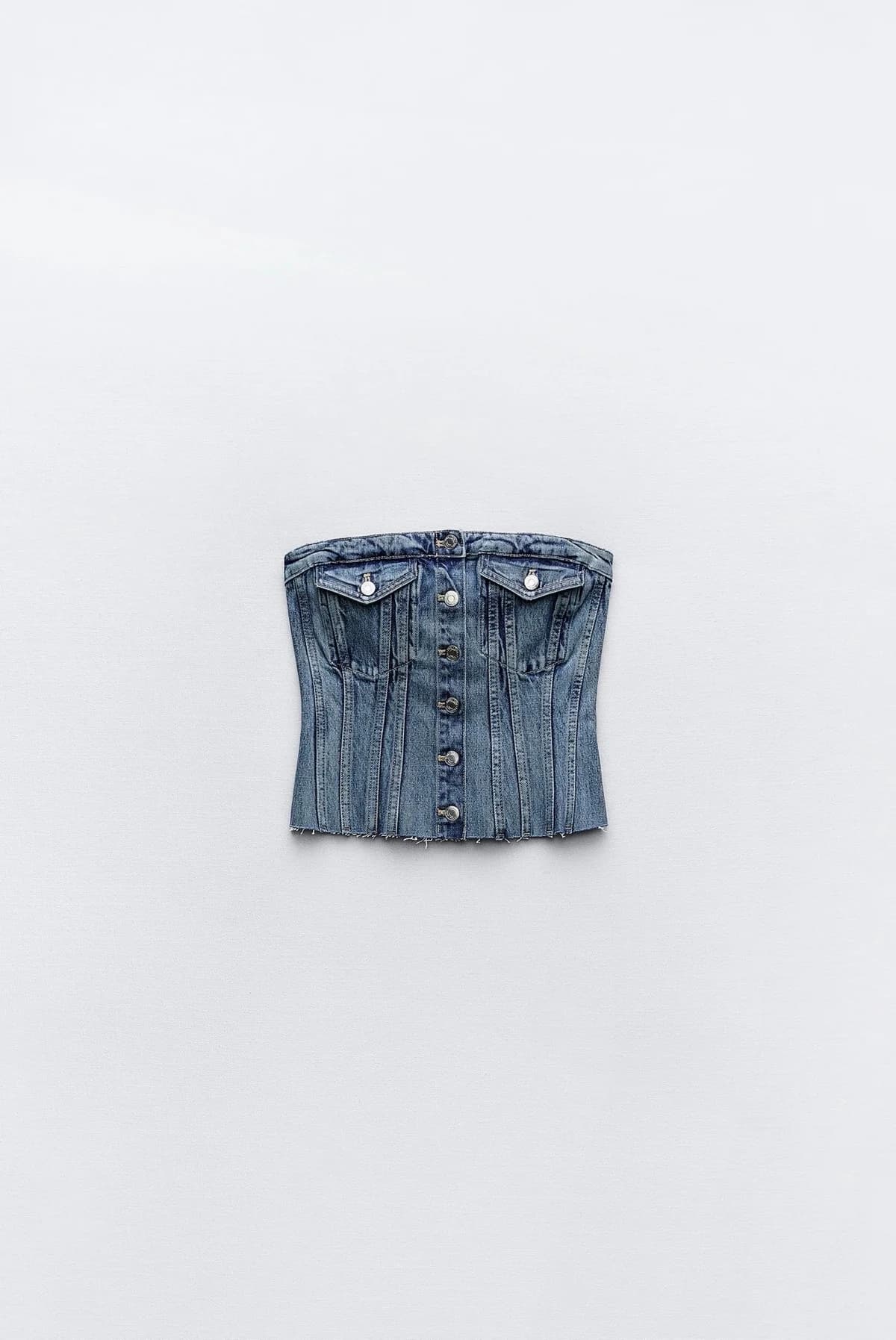 Top Demin Corsetero — foto 1