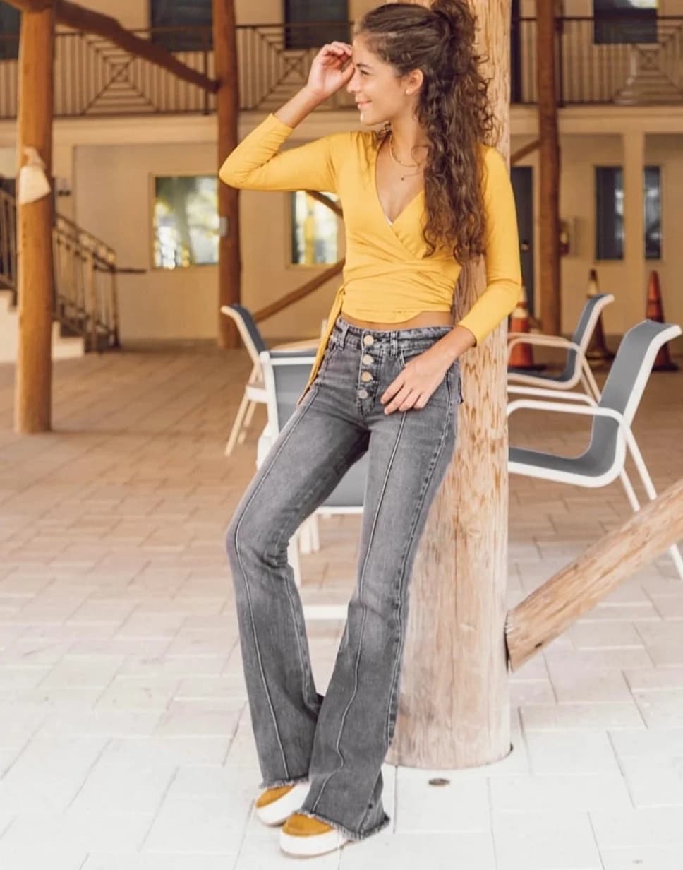 Usado por Catalina Marino, Jeans Dinámica, talla 38