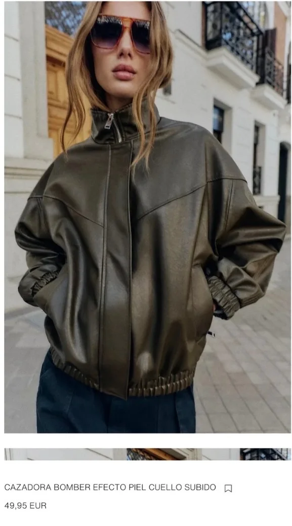 Usado por Valentina Soto, ZARA S chaqueta nueva , talla S