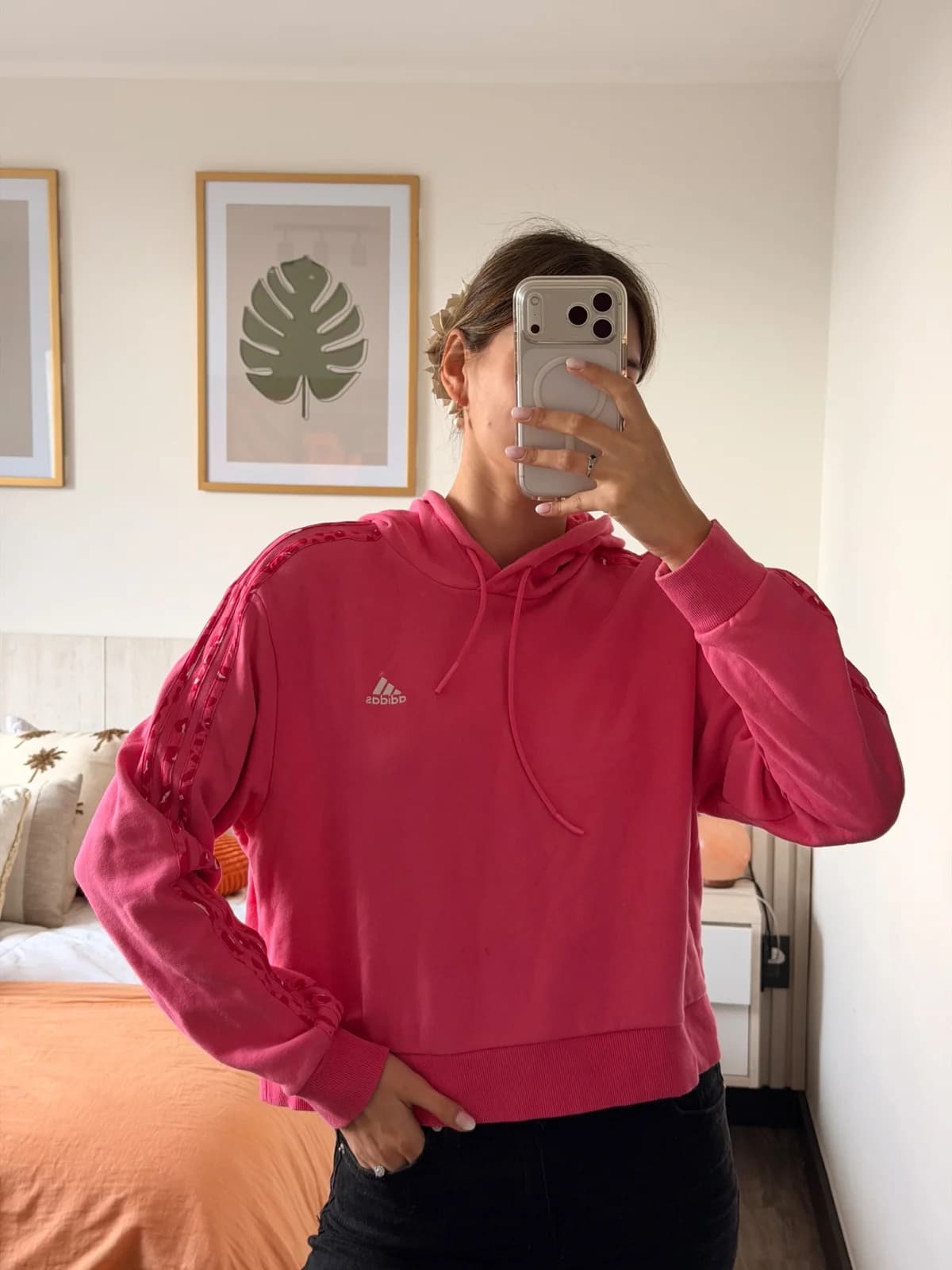 Usado por Paula Aguirre, Poleron , talla L
