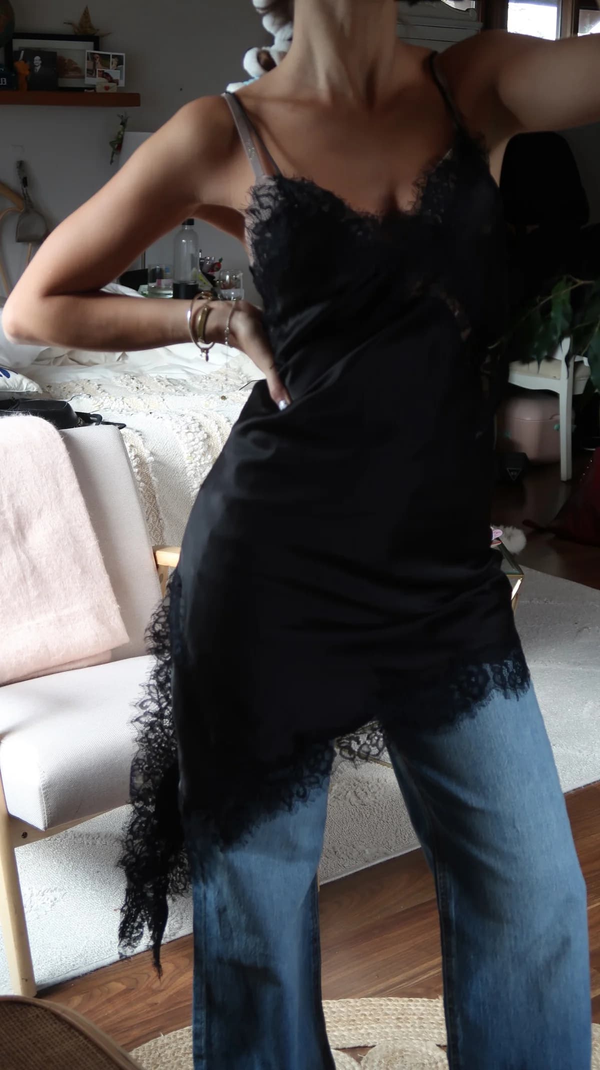 Vestido lencero