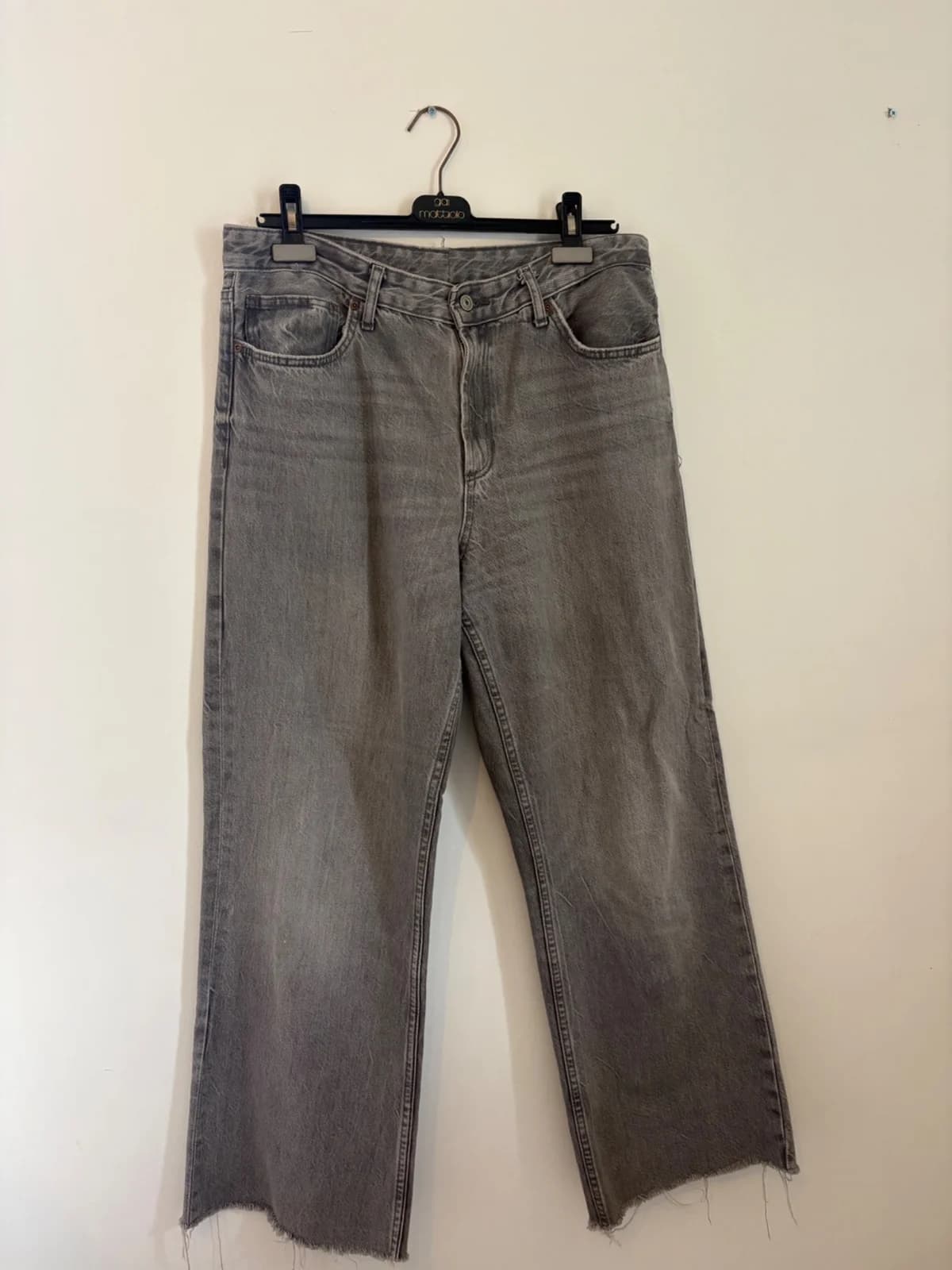 Usado por Sofia Marti, Jeans Wide Leg, talla 42