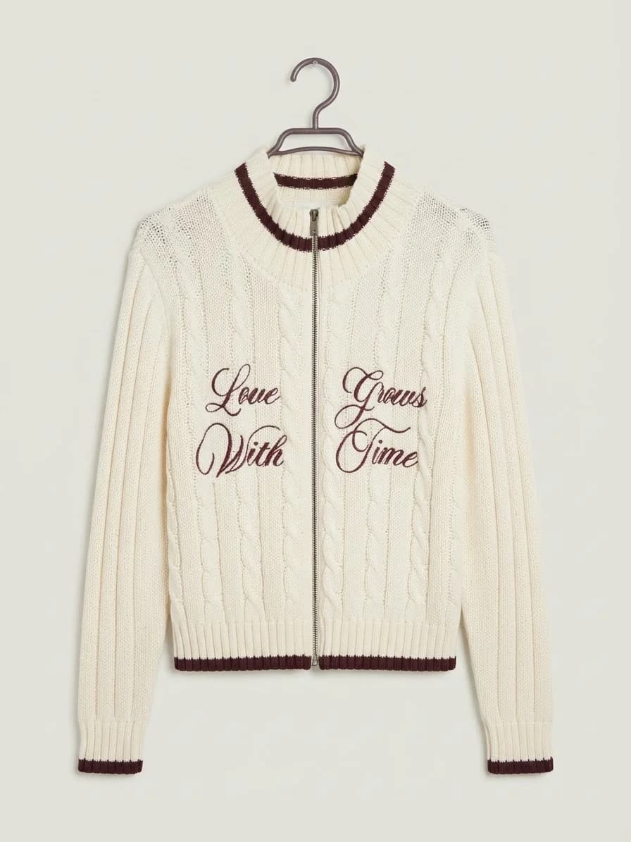 Usado por Francisca Sáez, Sweater, talla M