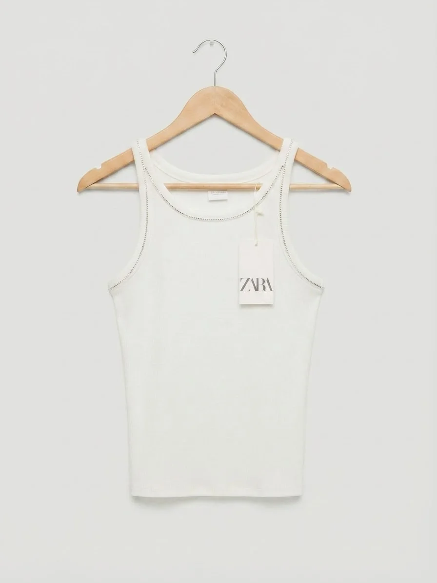 Polera Zara con brilos — foto 1