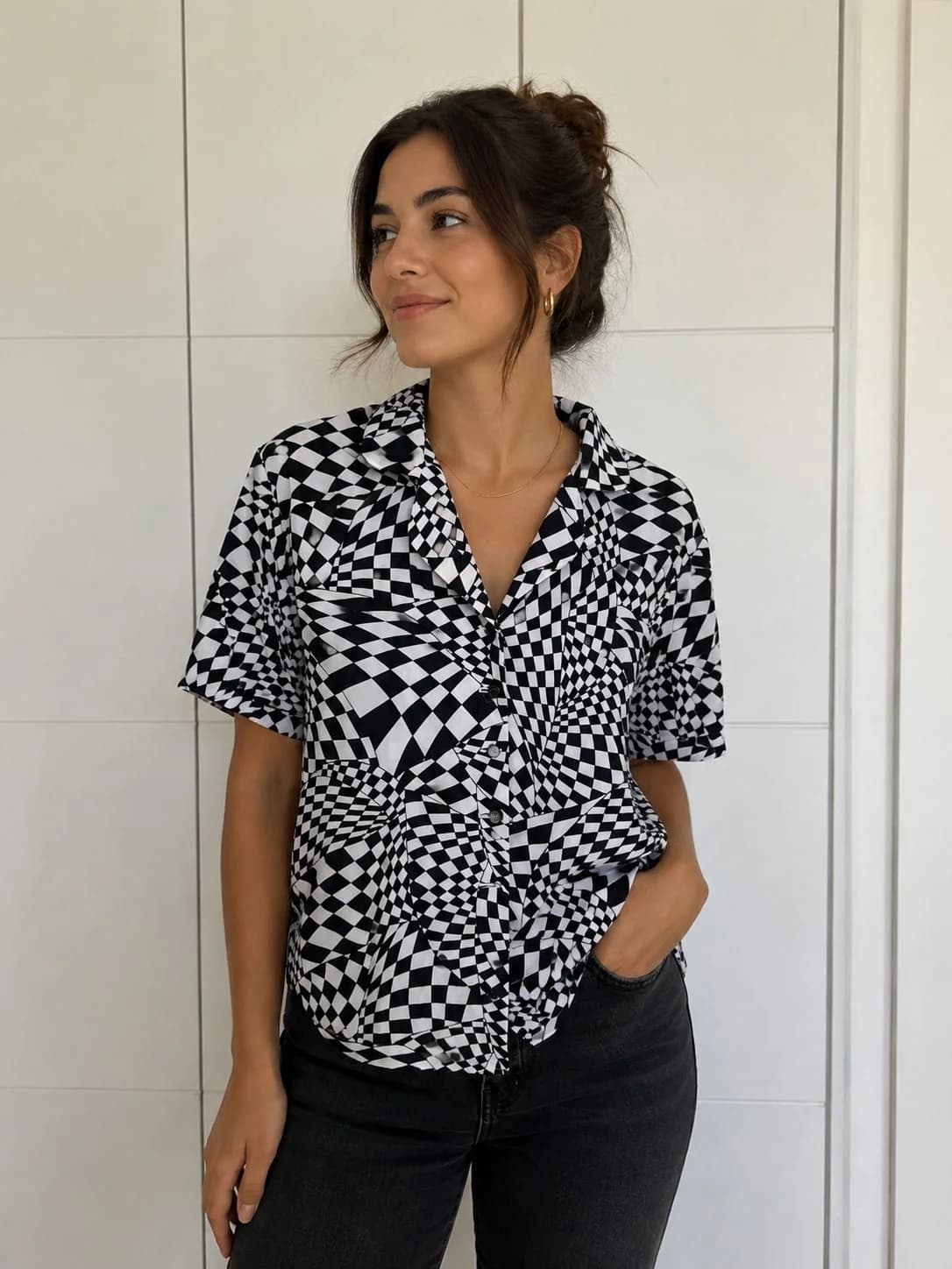 Usado por Sofia Pérez de Tudela, Camisa Vintage, talla L