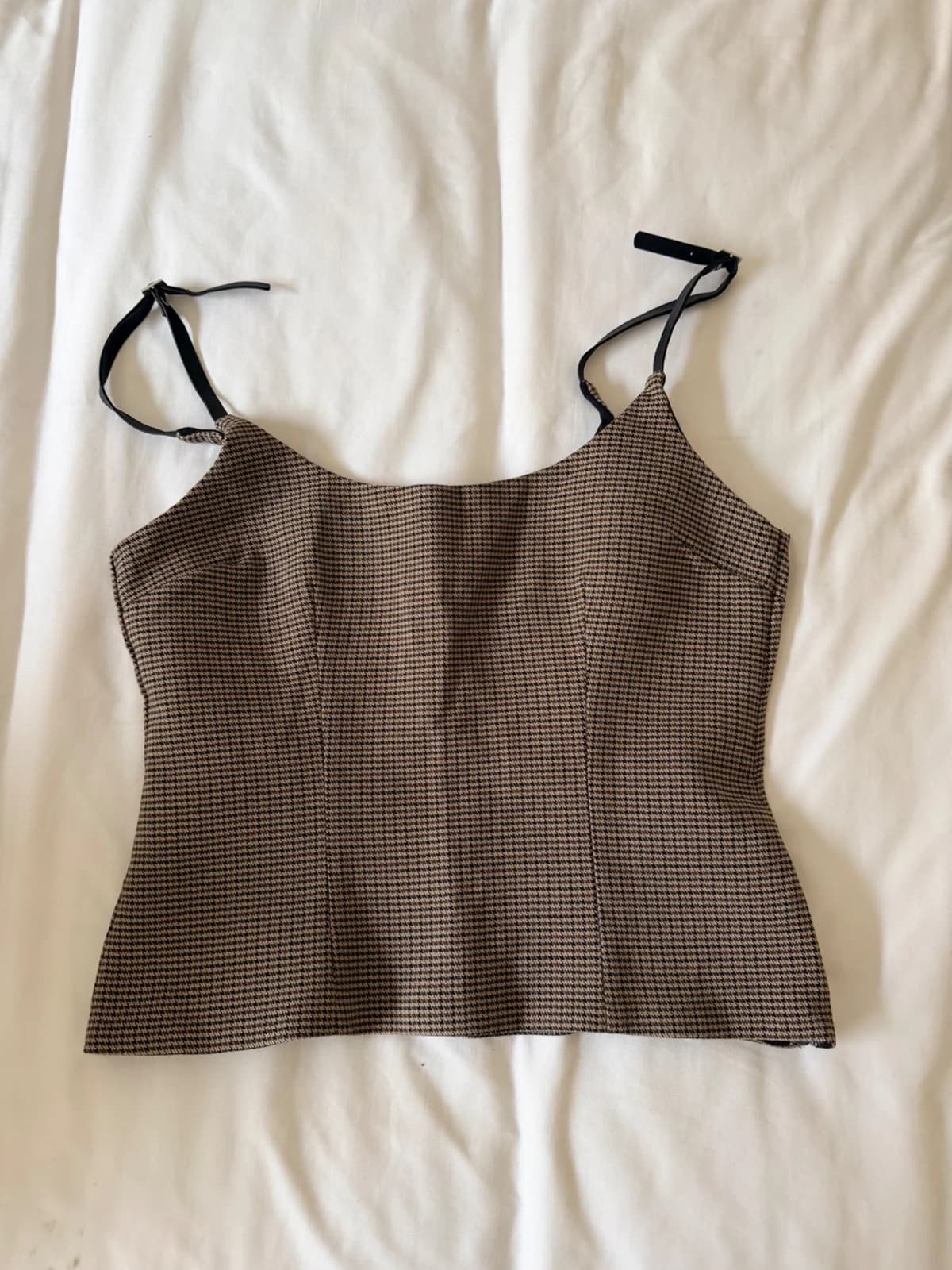 Usado por Matilda, Top café , talla XS