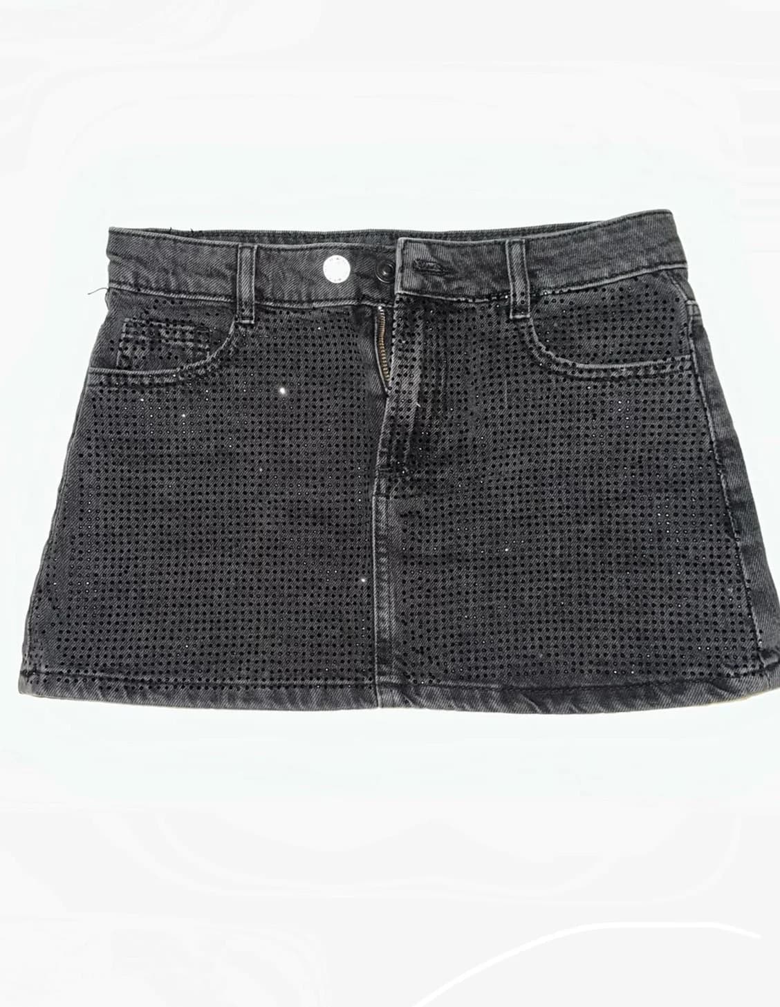 Usado por Noa Schachner, Falda brillos, talla 34
