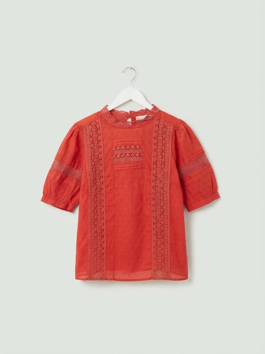 Blusa detalles rosada — foto 1