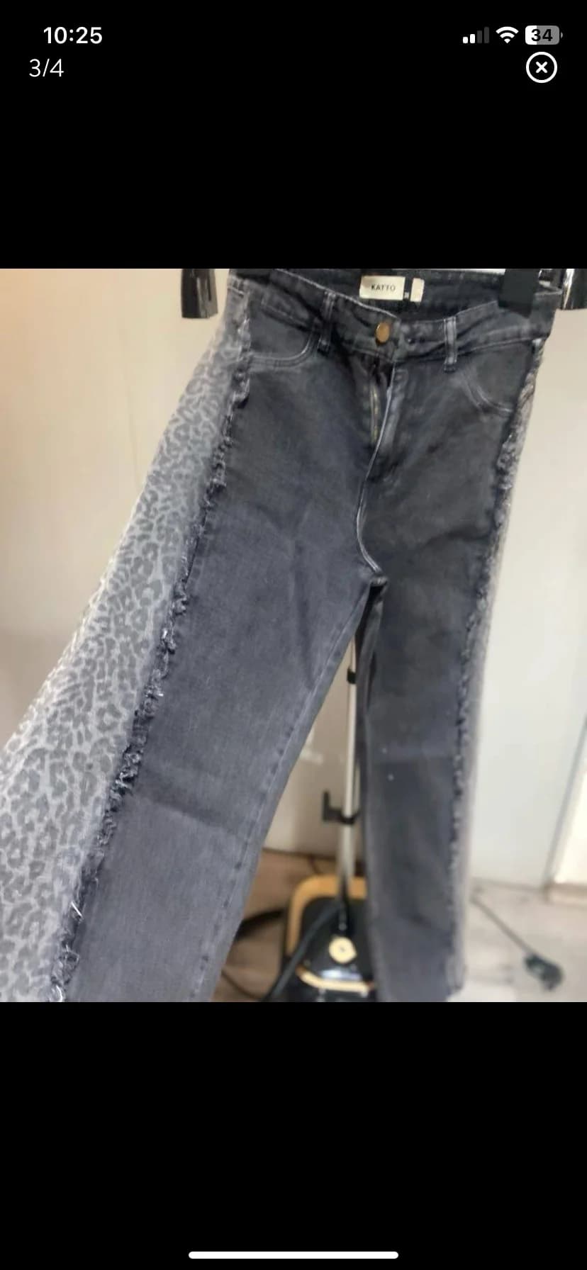 Usado por Carla Alvarez, Jeans Kato, talla 36