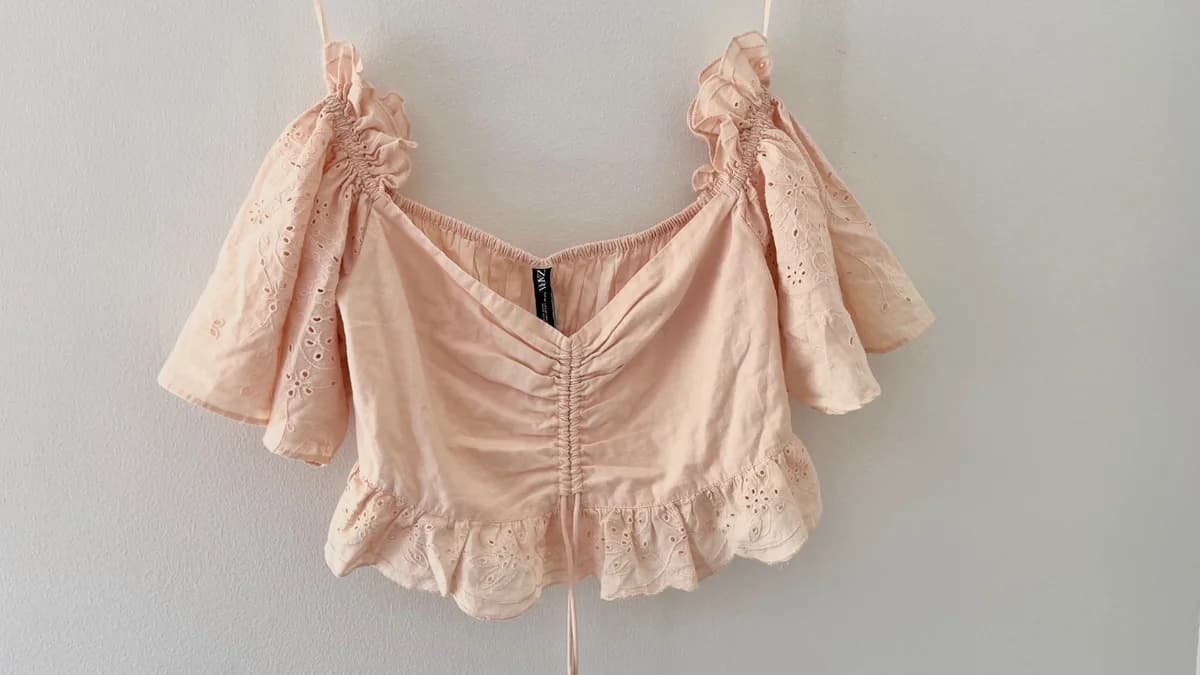 Usado por Valentina Anania, Blusita Zara , talla M