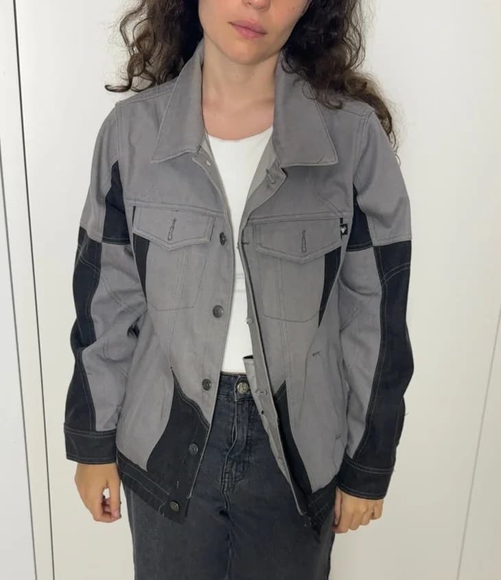 Usado por Catalina Eugenia Lozano Asfura, Chaqueta bicolor Raindoor, talla S
