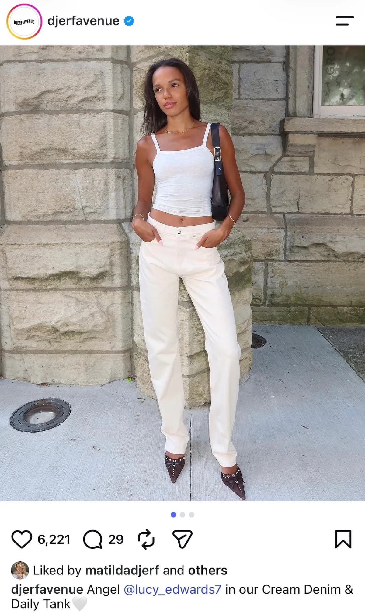 Jeans Straight Cream — foto 1