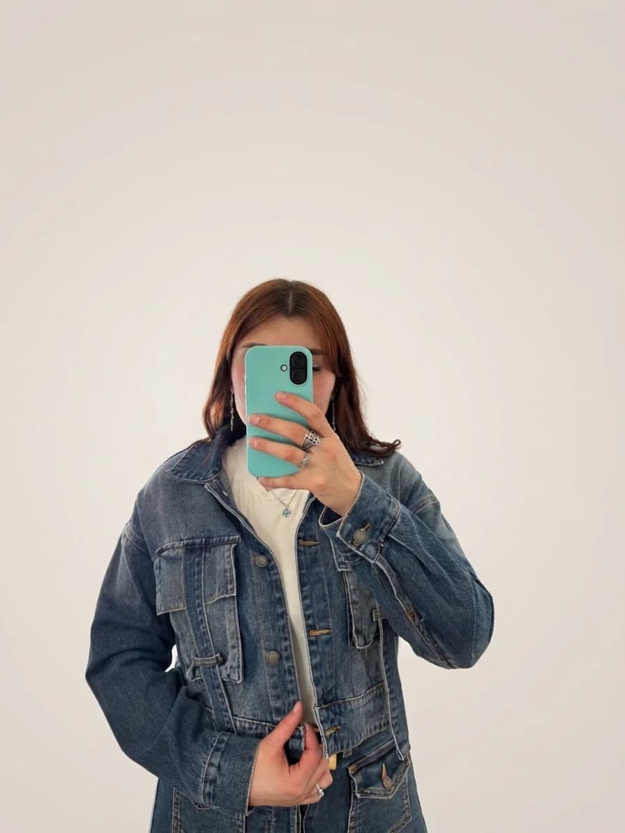 Chaqueta mezclilla — foto 1