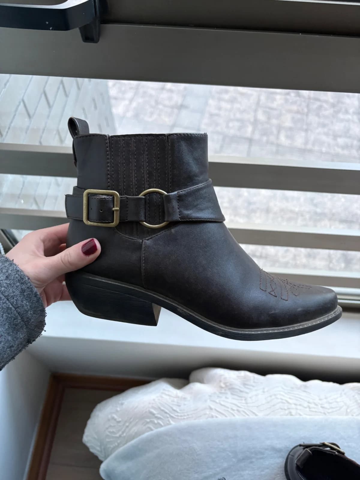 Usado por Antonia Robertson reitze, Botas Sybilla Café , talla 38