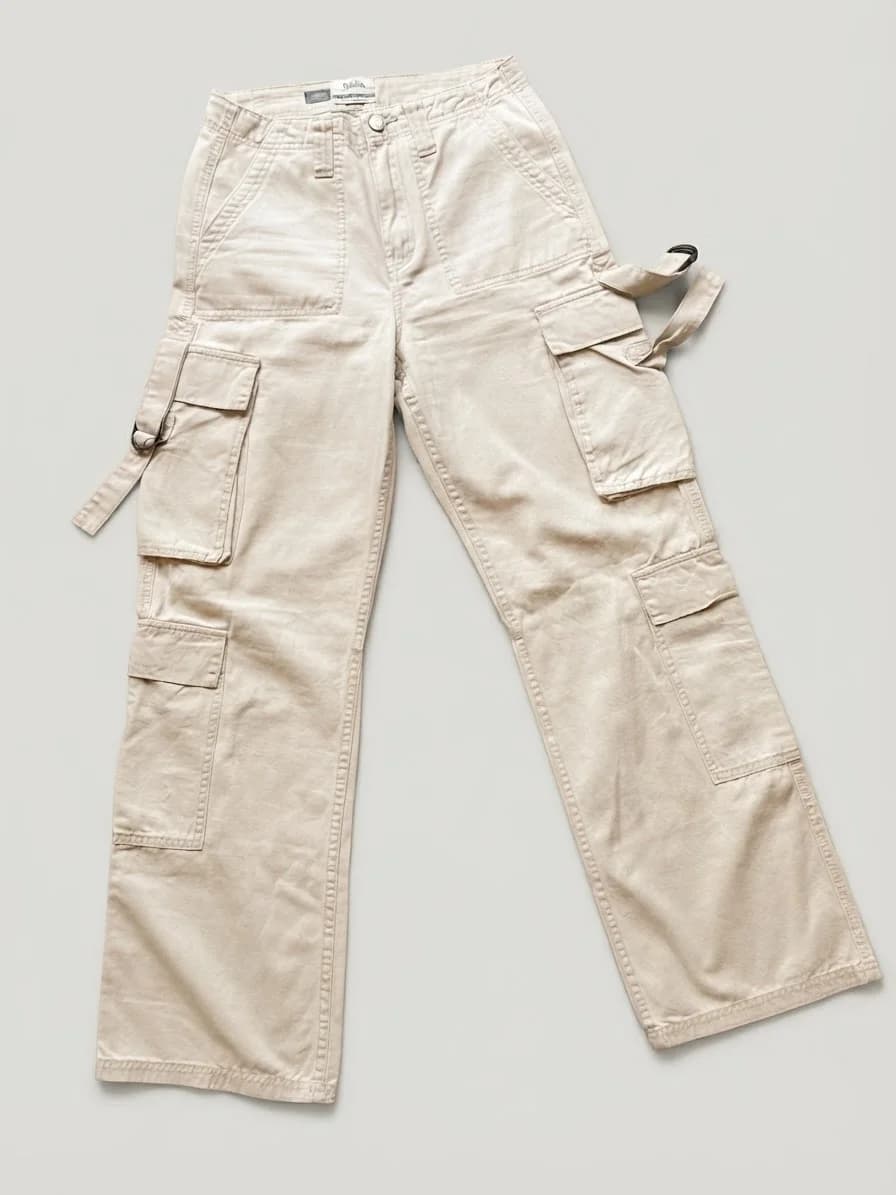 Usado por Krystell Quilaqueo Martínez, Pantalón Cargo Sybilla, talla 36
