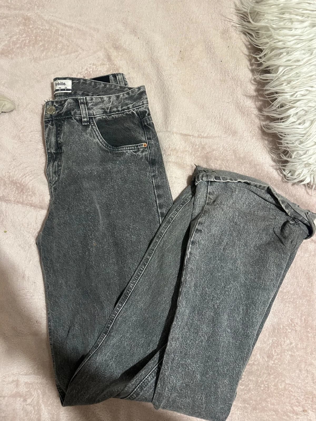 Usado por Michela Bravo, Jeans Sybilla, talla 38