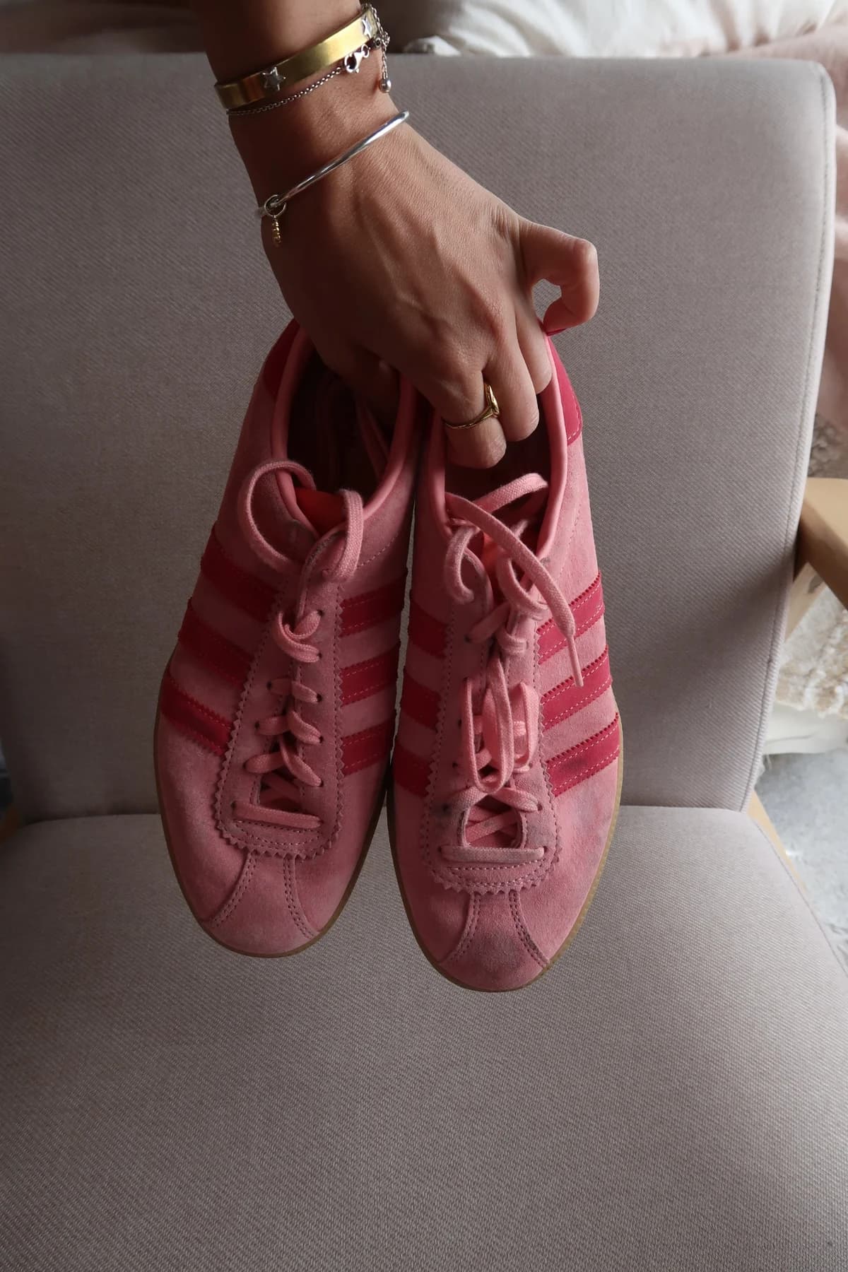 Adidas rosadas