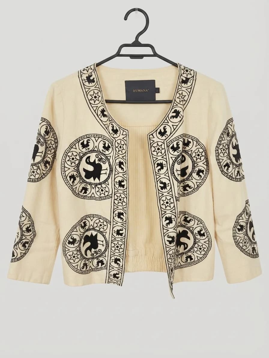 Usado por Isidora Mayo, Chaqueta bordada, talla S