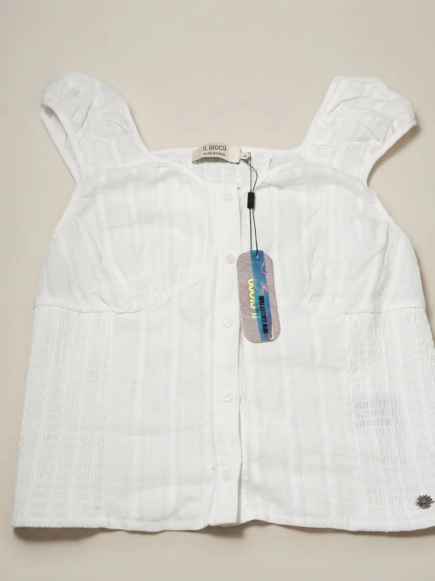Blusa blanca — foto 1