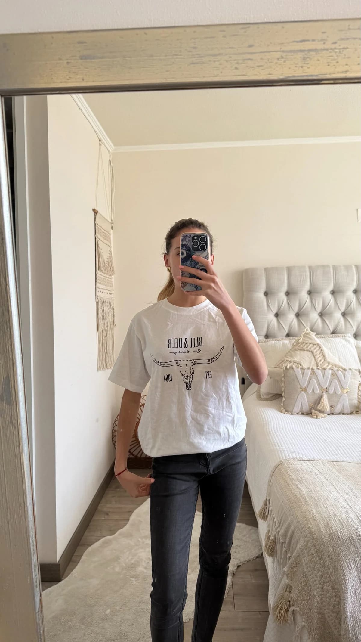 Polera estampada