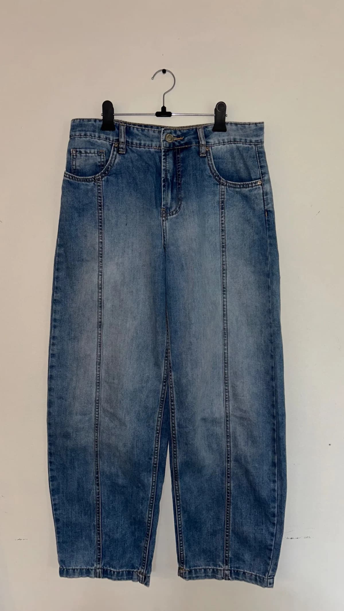 Jeans azules gastados Ballon