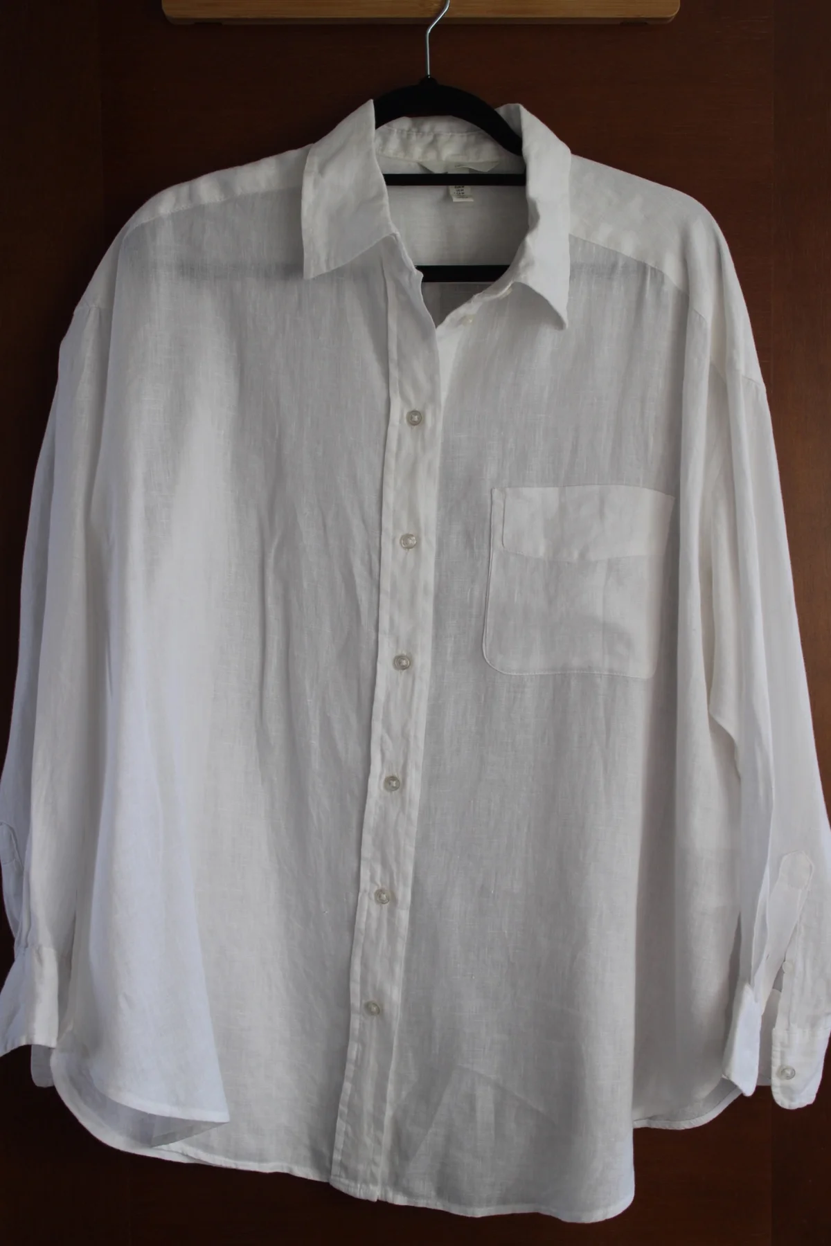 Usado por Micaella Norambuena, Camisa Lino, talla M