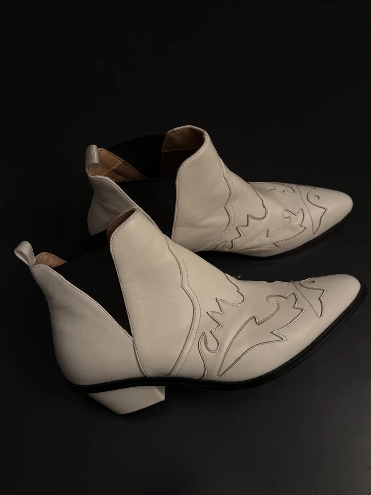 Botas Vaqueras Blancas