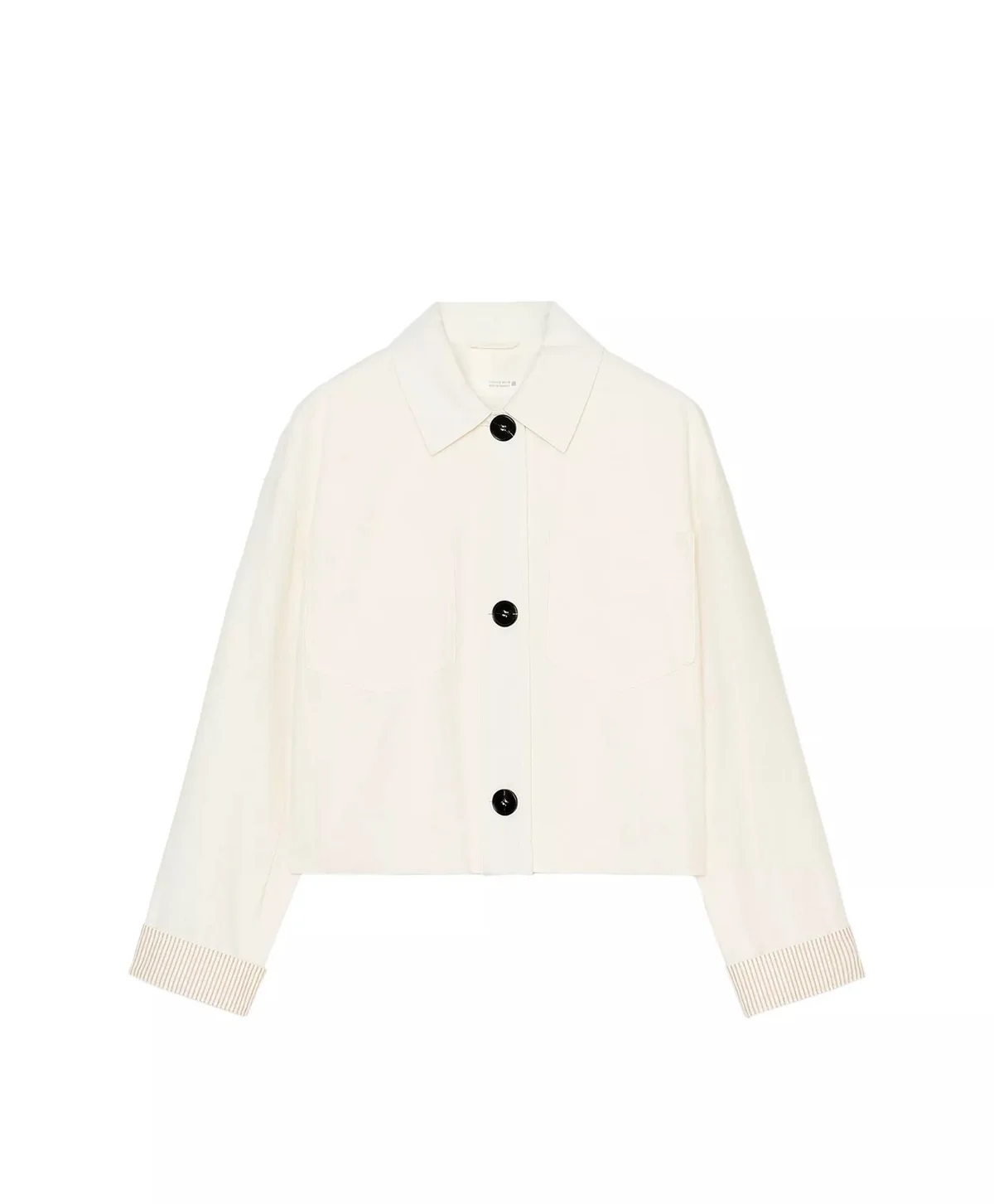 Chaqueta zara blanca