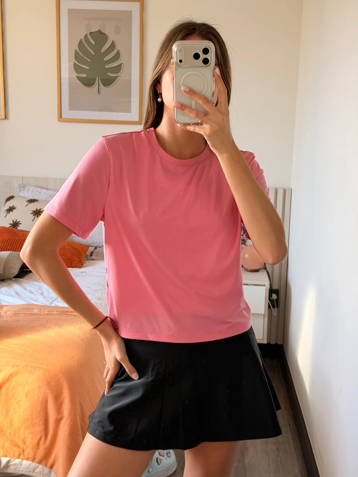 Usado por Paula Aguirre, Polera deportiva, talla Xl