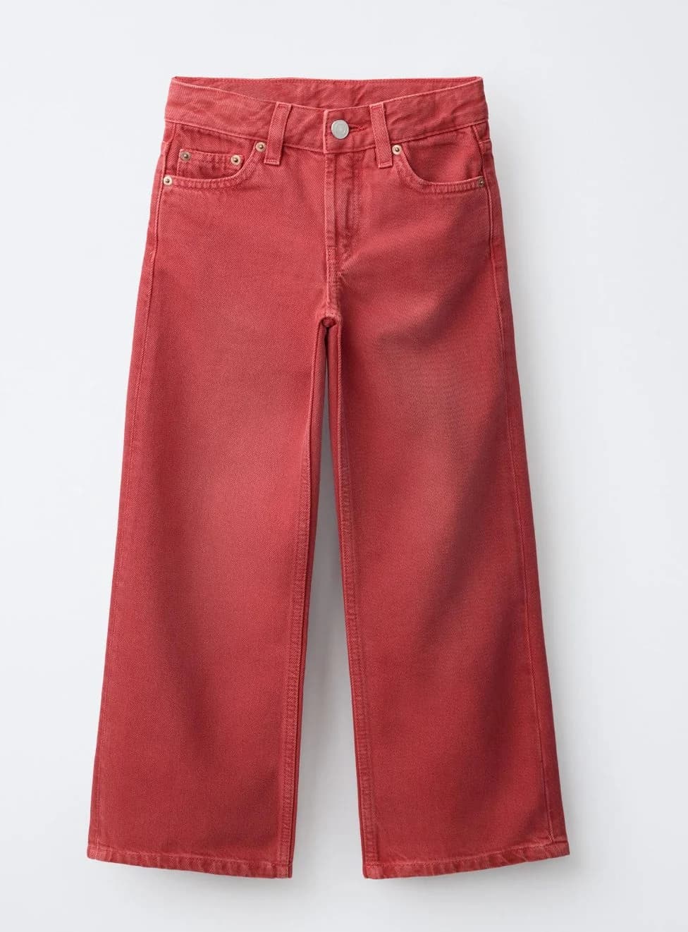 Usado por Elisa Camilo, Jeans rojos Zara, talla 34