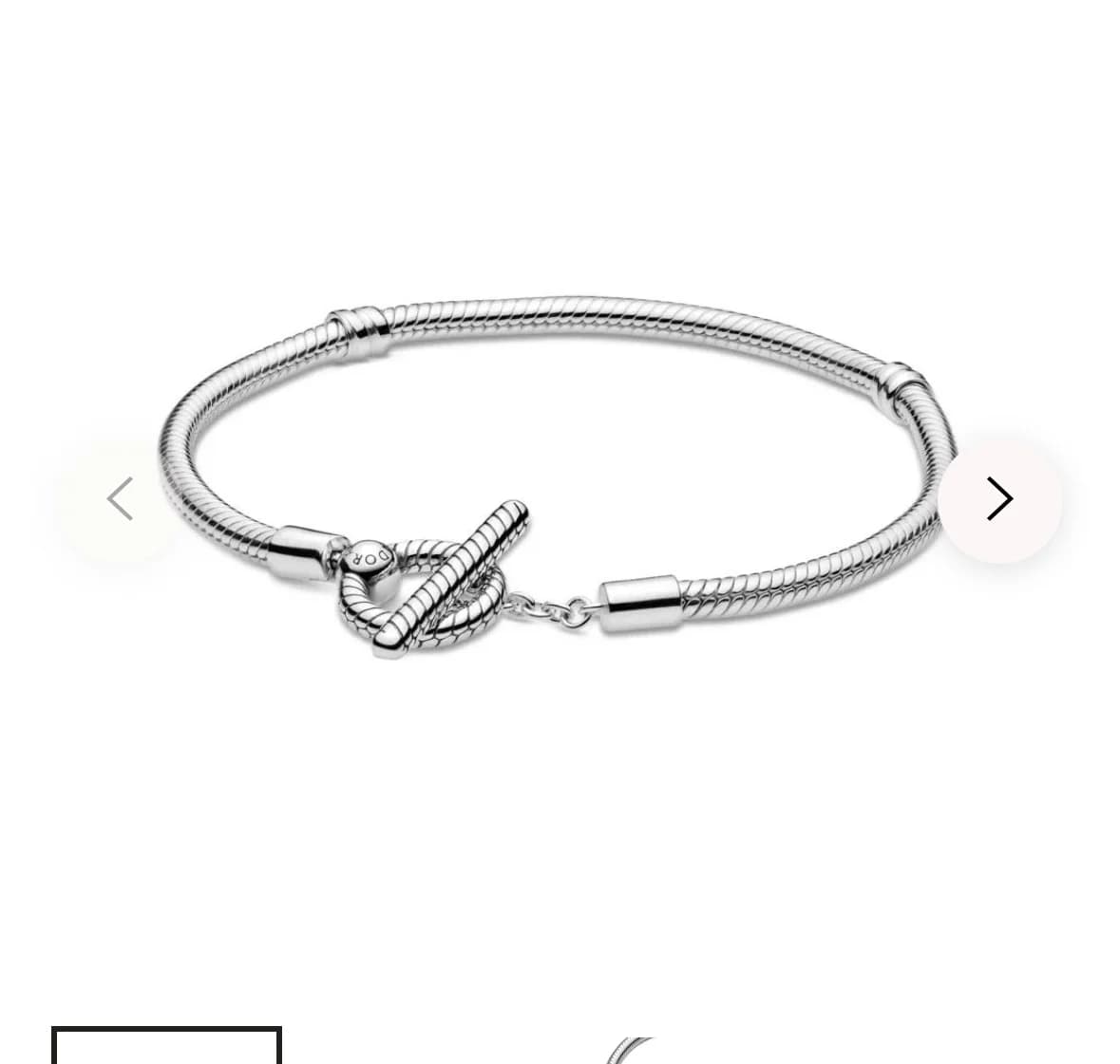 Usado por Daniela Contreras Aguirre, Pulsera Pandora