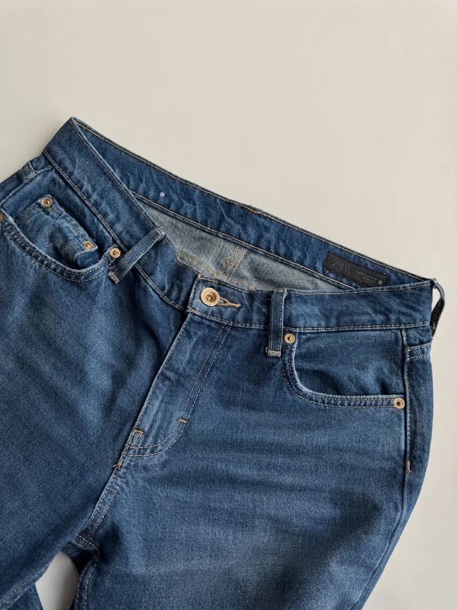 Jeans Zara Rectos tiro medio/bajo — foto 1