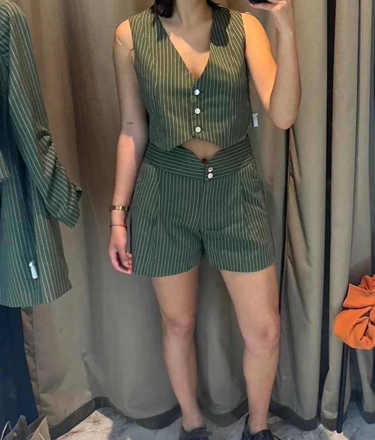 Usado por Javiera Lara Ríos, Conjunto Sybilla x Paula Mekis , talla M