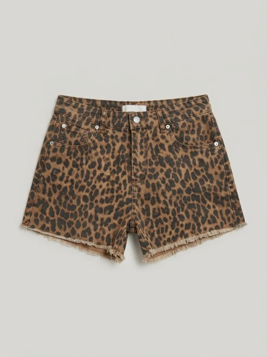 Shorts leopardo — foto 1