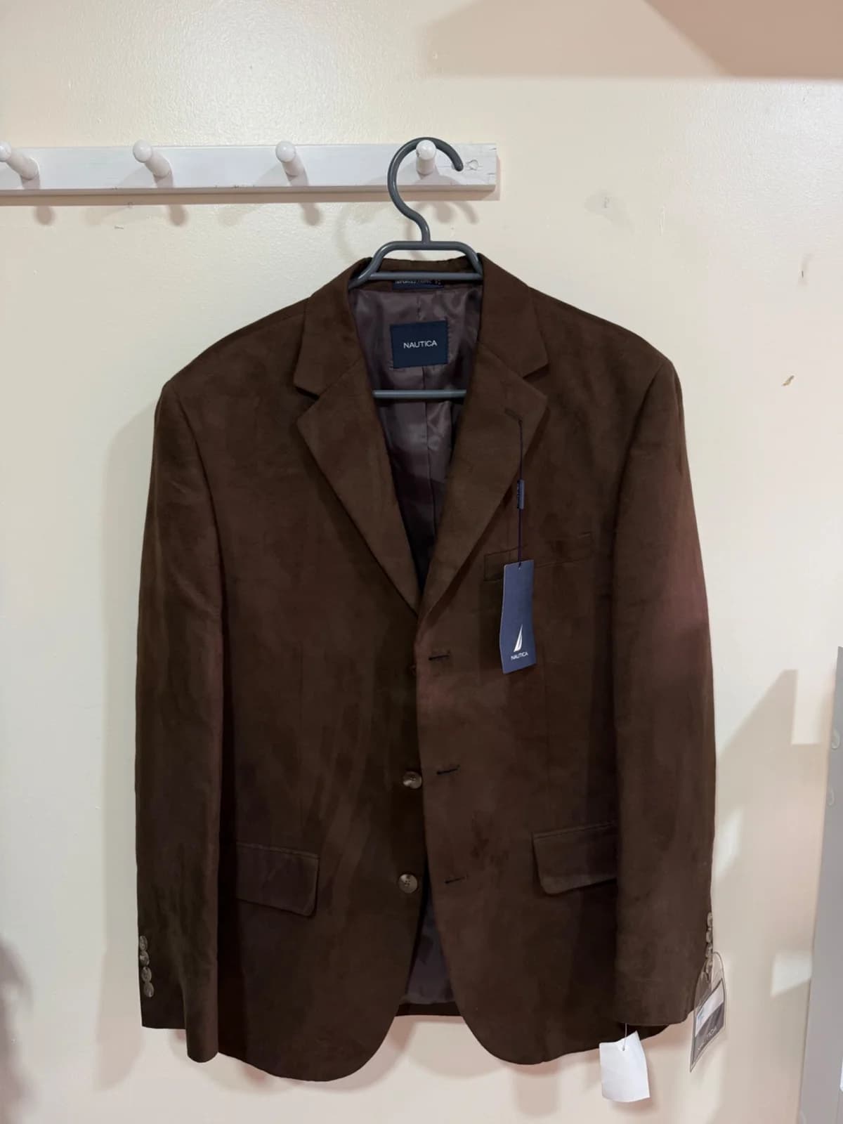 Blazer café gamuza — foto 1