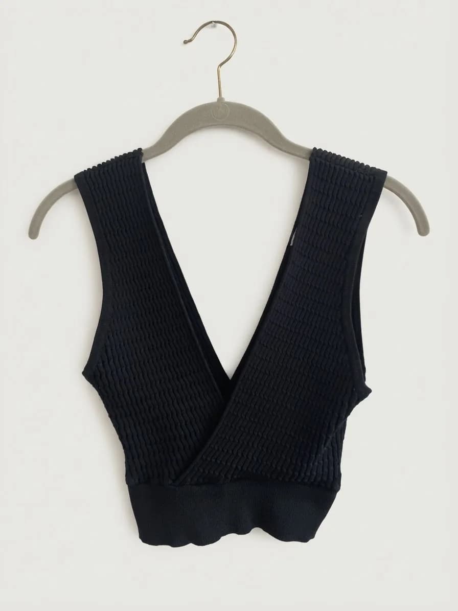 Usado por Matilda Brücher, Top Negro Zara, talla M