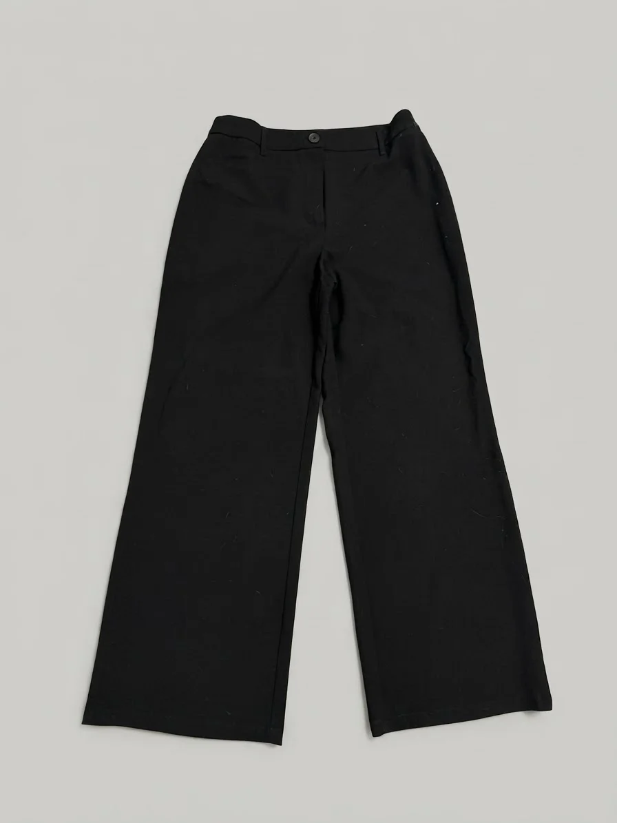 Usado por Constanza Fuenzalida, Pantalón sastrero Sybilla negro , talla L