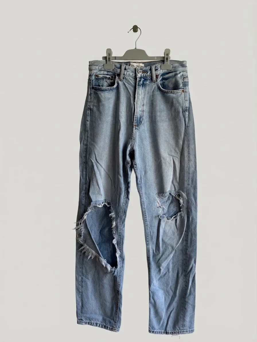 Usado por Amanda Wilson, Jeans Zara, talla 36