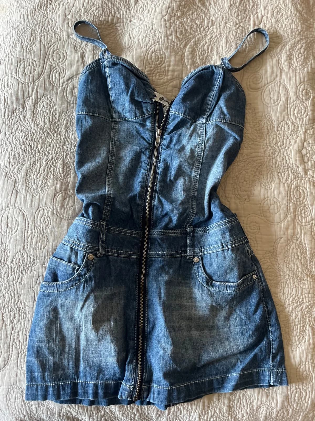 Vestido de jeans Mossimo — foto 1