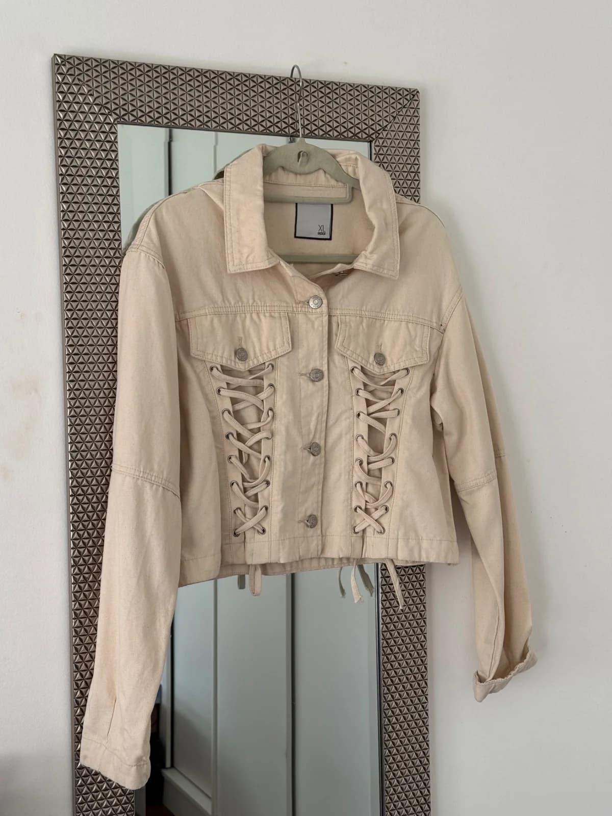 Usado por Scarleth Valentina Ruiz Soto, Chaqueta index , talla XL