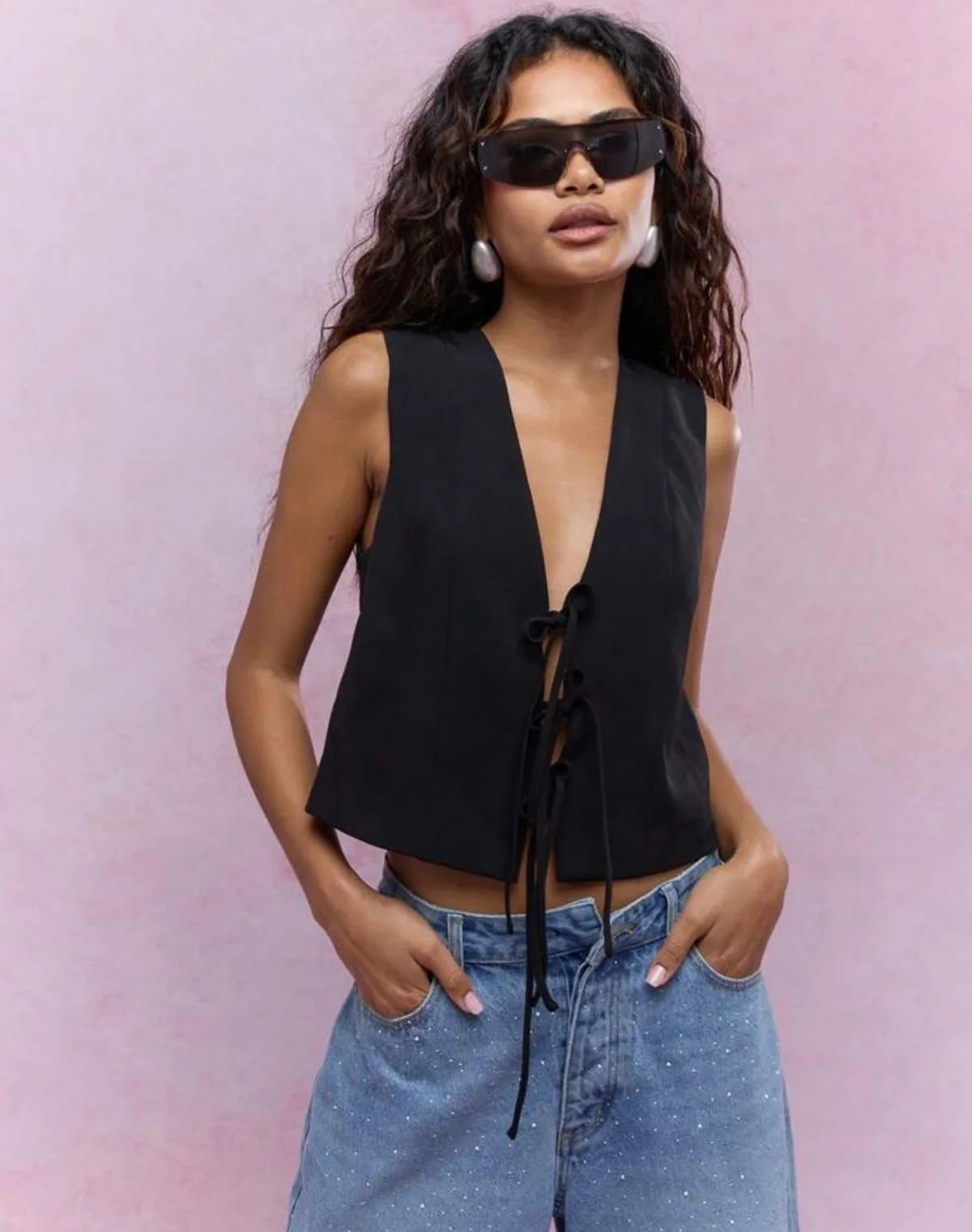 Usado por Igvaleen’s closet , Vest negro M , talla M