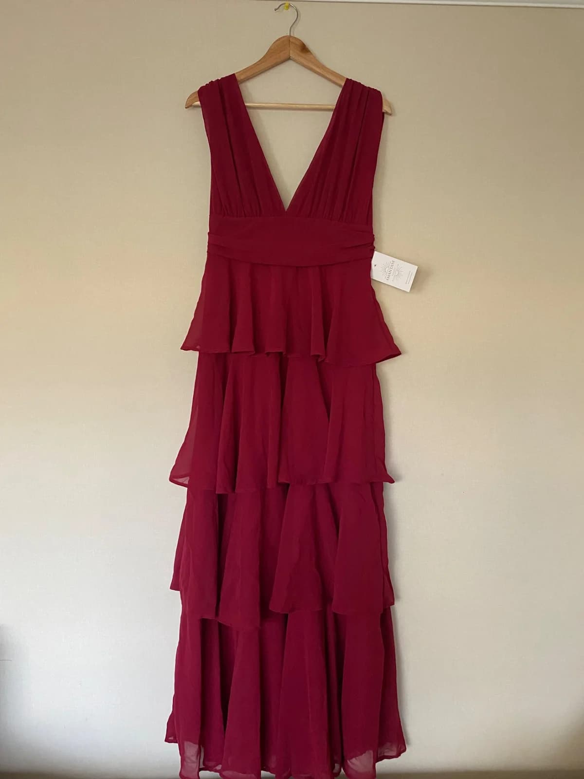 Usado por Andrea Urrutia, Vestido Fiesta Amantani, talla Única