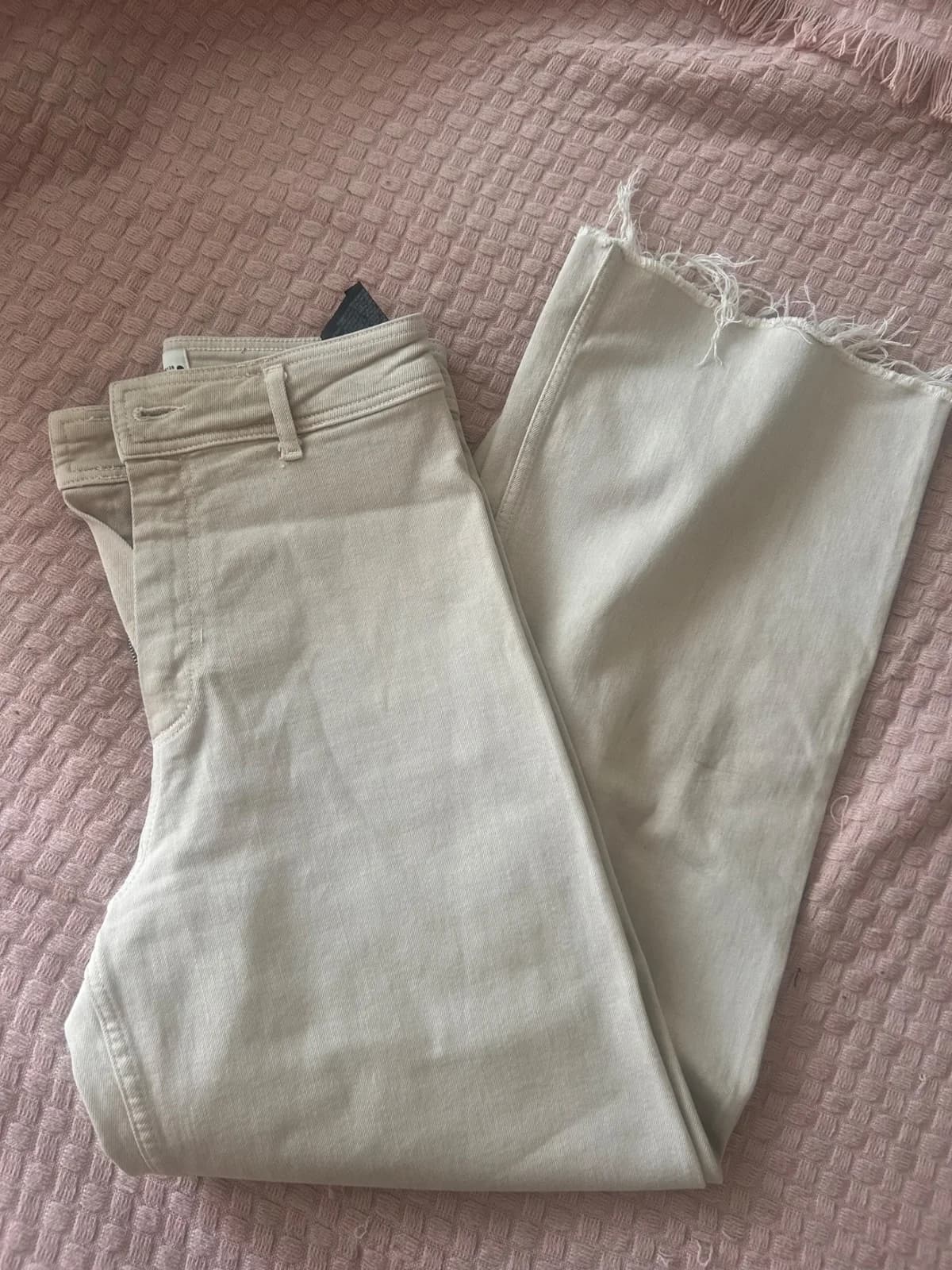 Usado por maida drop , Jeans beige , talla 38