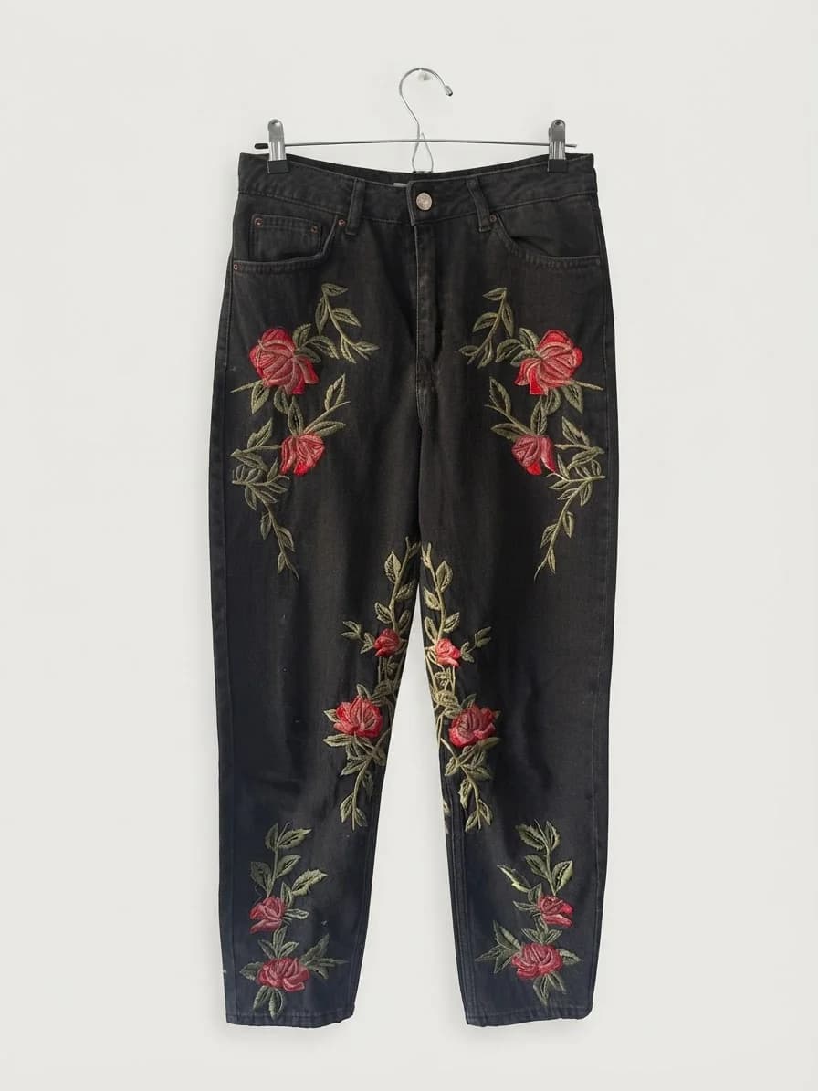 Jeans bordados Topshop — foto 1